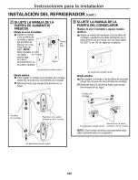 Preview for 108 page of GE PDS20MBWBWW and Owner'S Manual And Installation Instructions