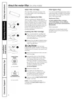 Предварительный просмотр 6 страницы GE PDSF0MFXARCC and Owner'S Manual And Installation Instructions