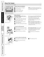 Предварительный просмотр 10 страницы GE PDSF0MFXARCC and Owner'S Manual And Installation Instructions