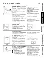 Предварительный просмотр 11 страницы GE PDSF0MFXARCC and Owner'S Manual And Installation Instructions