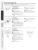 Предварительный просмотр 14 страницы GE PDSF0MFXARCC and Owner'S Manual And Installation Instructions