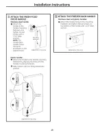 Предварительный просмотр 19 страницы GE PDSF0MFXARCC and Owner'S Manual And Installation Instructions