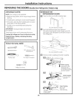 Предварительный просмотр 26 страницы GE PDSF0MFXARCC and Owner'S Manual And Installation Instructions