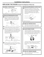 Предварительный просмотр 28 страницы GE PDSF0MFXARCC and Owner'S Manual And Installation Instructions