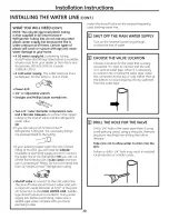 Предварительный просмотр 30 страницы GE PDSF0MFXARCC and Owner'S Manual And Installation Instructions