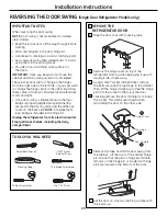 Предварительный просмотр 23 страницы GE PDSS0MFXRSS - ProfileTM R 20.1 Cu. Ft. Bottom-Freezer Drawer... Owner'S Manual And Installation Instructions