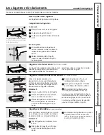 Предварительный просмотр 51 страницы GE PDSS0MFXRSS - ProfileTM R 20.1 Cu. Ft. Bottom-Freezer Drawer... Owner'S Manual And Installation Instructions