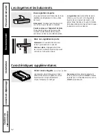 Предварительный просмотр 52 страницы GE PDSS0MFXRSS - ProfileTM R 20.1 Cu. Ft. Bottom-Freezer Drawer... Owner'S Manual And Installation Instructions