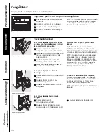 Предварительный просмотр 54 страницы GE PDSS0MFXRSS - ProfileTM R 20.1 Cu. Ft. Bottom-Freezer Drawer... Owner'S Manual And Installation Instructions