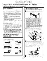 Предварительный просмотр 67 страницы GE PDSS0MFXRSS - ProfileTM R 20.1 Cu. Ft. Bottom-Freezer Drawer... Owner'S Manual And Installation Instructions