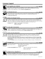 Предварительный просмотр 128 страницы GE PDSS0MFXRSS - ProfileTM R 20.1 Cu. Ft. Bottom-Freezer Drawer... Owner'S Manual And Installation Instructions