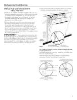 Preview for 9 page of GE PDT760SIF1II Installation Instructions Manual