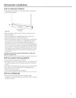 Preview for 15 page of GE PDT760SIF1II Installation Instructions Manual