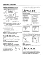 Preview for 3 page of GE PDW1800N01WW Installation Instructions Manual