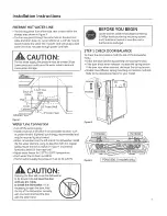 Preview for 5 page of GE PDW1800N01WW Installation Instructions Manual