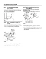 Preview for 7 page of GE PDW1800N01WW Installation Instructions Manual