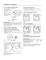 Preview for 10 page of GE PDW1800N01WW Installation Instructions Manual