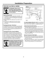 Preview for 4 page of GE PDW7300N10WW Installation Instructions Manual