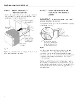 Preview for 10 page of GE PDW8400JBB Installation Instructions Manual