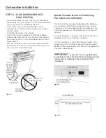 Preview for 11 page of GE PDW8400JBB Installation Instructions Manual