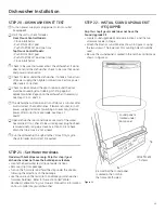 Preview for 15 page of GE PDW8400JBB Installation Instructions Manual