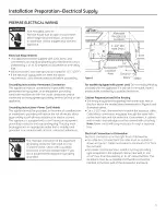 Preview for 5 page of GE PDWF2 - Profile 24 in. Dishwasher Installation Instructions Manual