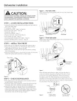 Preview for 7 page of GE PDWF2 - Profile 24 in. Dishwasher Installation Instructions Manual