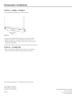 Preview for 16 page of GE PDWF2 - Profile 24 in. Dishwasher Installation Instructions Manual