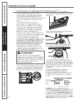 Preview for 34 page of GE PDWT500PBB - Profile Dishwasher With SmartDispense Technology Owner'S Manual