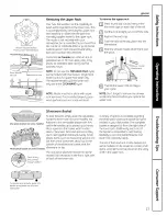 Предварительный просмотр 13 страницы GE PDWT500PWW - Profile 24" Dishwasher Owner'S Manual