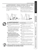 Предварительный просмотр 27 страницы GE PDWT500PWW - Profile 24" Dishwasher Owner'S Manual