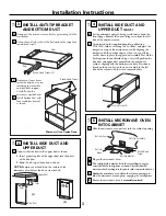 Предварительный просмотр 3 страницы GE PEB2060SMSS - Countertop Microwave Oven Installation Instructions