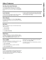 Предварительный просмотр 17 страницы GE PEB7227 Owner'S Manual