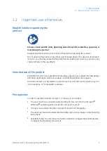 Preview for 5 page of GE Peristaltic Pump P-1 Operating Instructions Manual