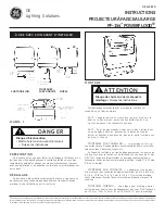 Preview for 3 page of GE PF-154 Instructions