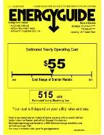 GE PFCS1NFCSS Energy Manual preview