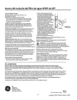 Preview for 104 page of GE PFE Series Owner'S Manual And Installation Instructions