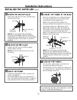 Предварительный просмотр 36 страницы GE PFE29PSDSS Owner'S Manual & Installation Instructions