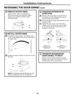 Preview for 28 page of GE PFIC1NFWCWV and Owner'S Manual And Installation Instructions