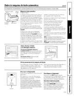 Preview for 103 page of GE PFIC1NFWCWV and Owner'S Manual And Installation Instructions