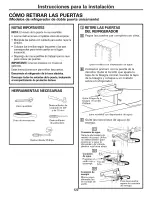 Preview for 122 page of GE PFIC1NFWCWV and Owner'S Manual And Installation Instructions