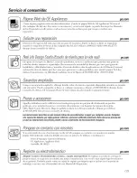 Preview for 139 page of GE PFIC1NFWCWV and Owner'S Manual And Installation Instructions