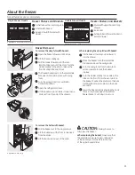 Preview for 11 page of GE PFSF0MFCWW Owner'S Manual & Installation Instructions