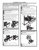 Preview for 26 page of GE PFSF0MFCWW Owner'S Manual & Installation Instructions