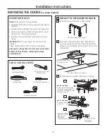 Preview for 31 page of GE PFSF0MFCWW Owner'S Manual & Installation Instructions