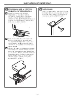 Preview for 74 page of GE PFSF0MFCWW Owner'S Manual & Installation Instructions