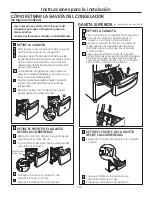 Preview for 115 page of GE PFSF0MFCWW Owner'S Manual & Installation Instructions