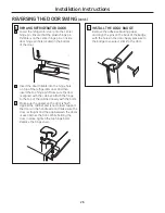 Предварительный просмотр 26 страницы GE PFSF2MJY - Profile: 22.2 cu. Ft.... Owner'S Manual And Installation Instructions