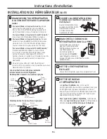 Предварительный просмотр 64 страницы GE PFSF2MJY - Profile: 22.2 cu. Ft.... Owner'S Manual And Installation Instructions