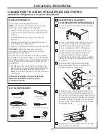 Предварительный просмотр 70 страницы GE PFSF2MJY - Profile: 22.2 cu. Ft.... Owner'S Manual And Installation Instructions